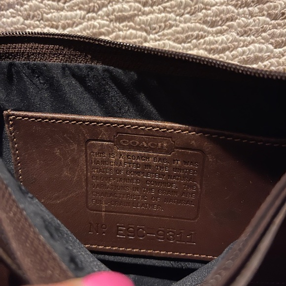 Vintage Coach Bleeker Demi shoulderBag Clutch / Style 9311 - Picture 1 of 2